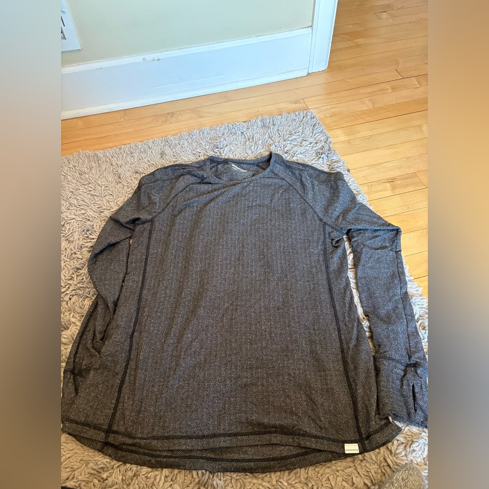 Women’s Gray Long Sleeve Shirt Saucony